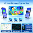 13 inch 2K Touch Screen Android Radio for 【Ford Ranger 2015-2020】 Car Stereo Replace GPS Navigation Upgrade Head Unit Video Multimedia Player Wireless Carplay