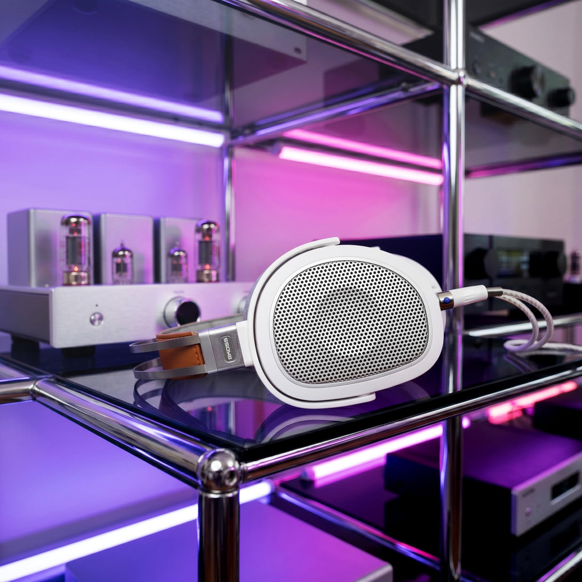 Koss A/550, Audiophile, Open-Back Hi-Res Dynamic Headphone, Detachable Cord