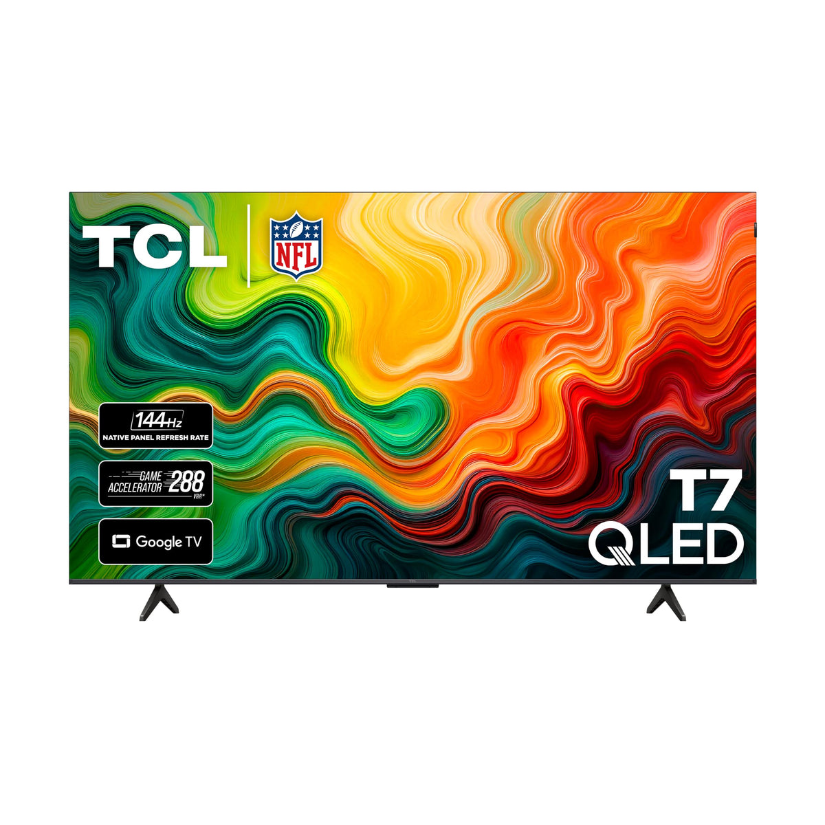 TCL 65 Inch T7 Series 4K 144Hz QLED Smart Google TV, 65T7 (Latest Model)