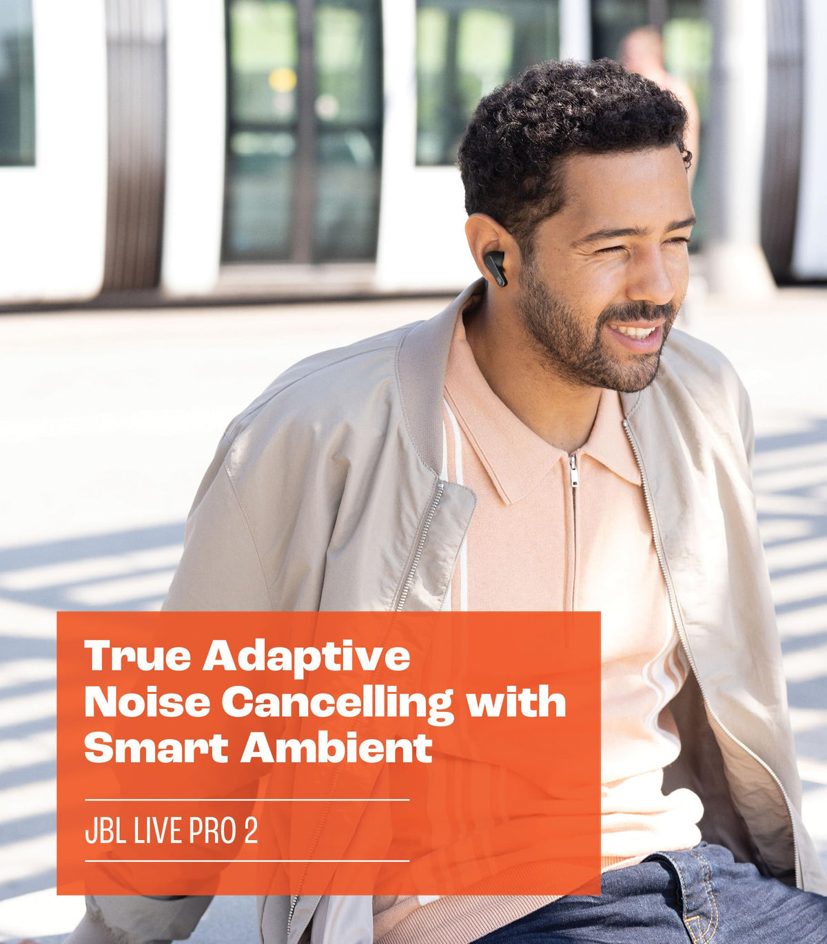 JBL Live Pro 2 TWS - Noise Cancelling Earbuds - Silver