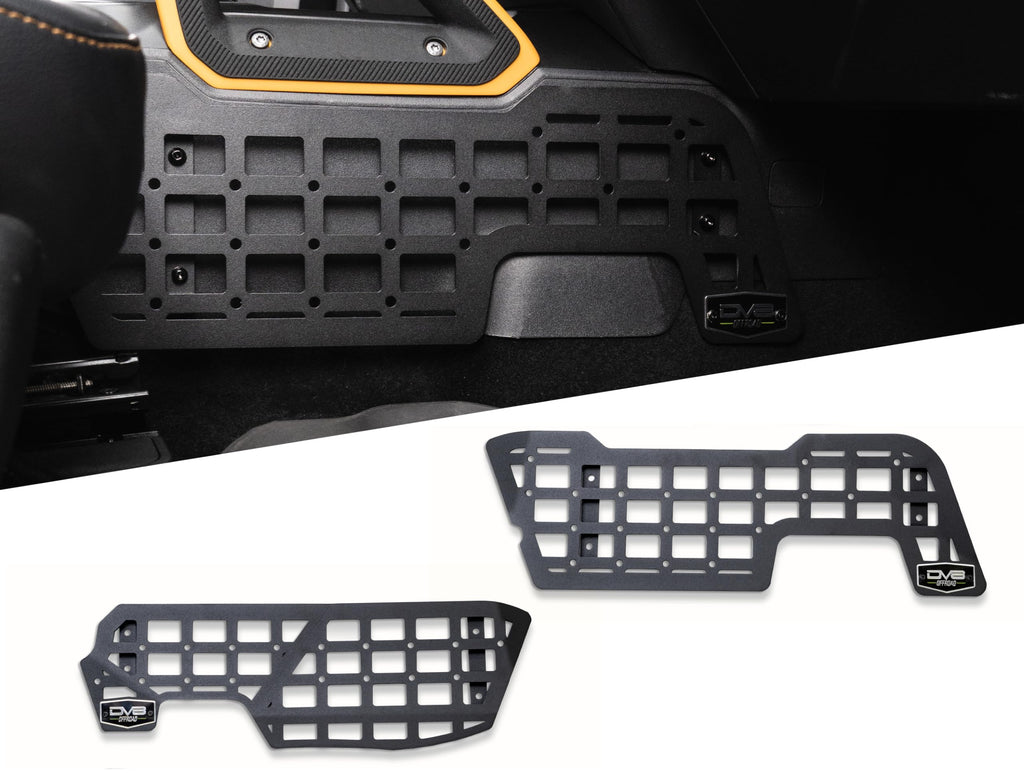DV8 Center Console Molle Panels & Bridge for 2021-2026 Ford Bronco GPS SUV