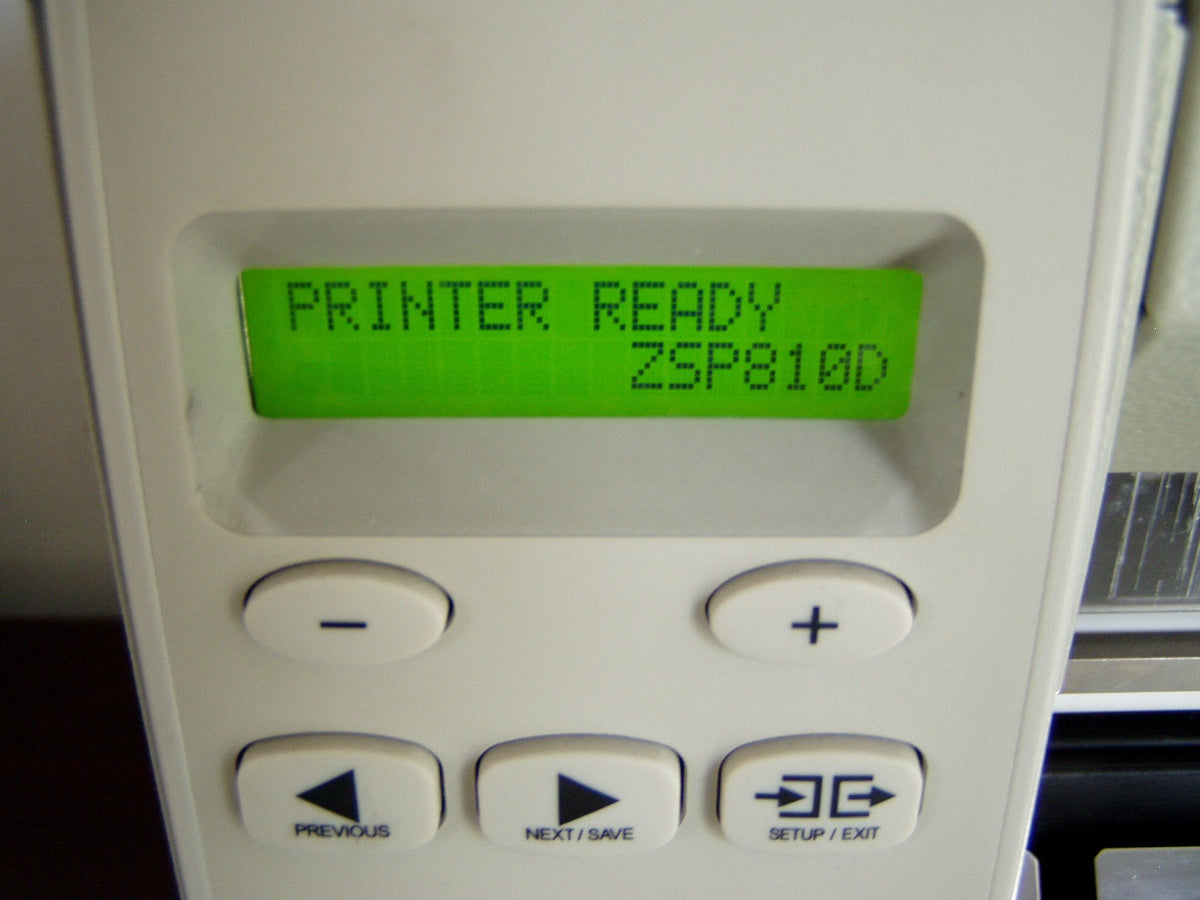 Zebra 105SL 10588-3004-0002 Thermal label Printer W/ Parallel, Serial l & Print