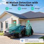 LIWAN Cellular Security Camera Outdoor 2 Pack, 4G and Wi-Fi Dual Mode, 4MP