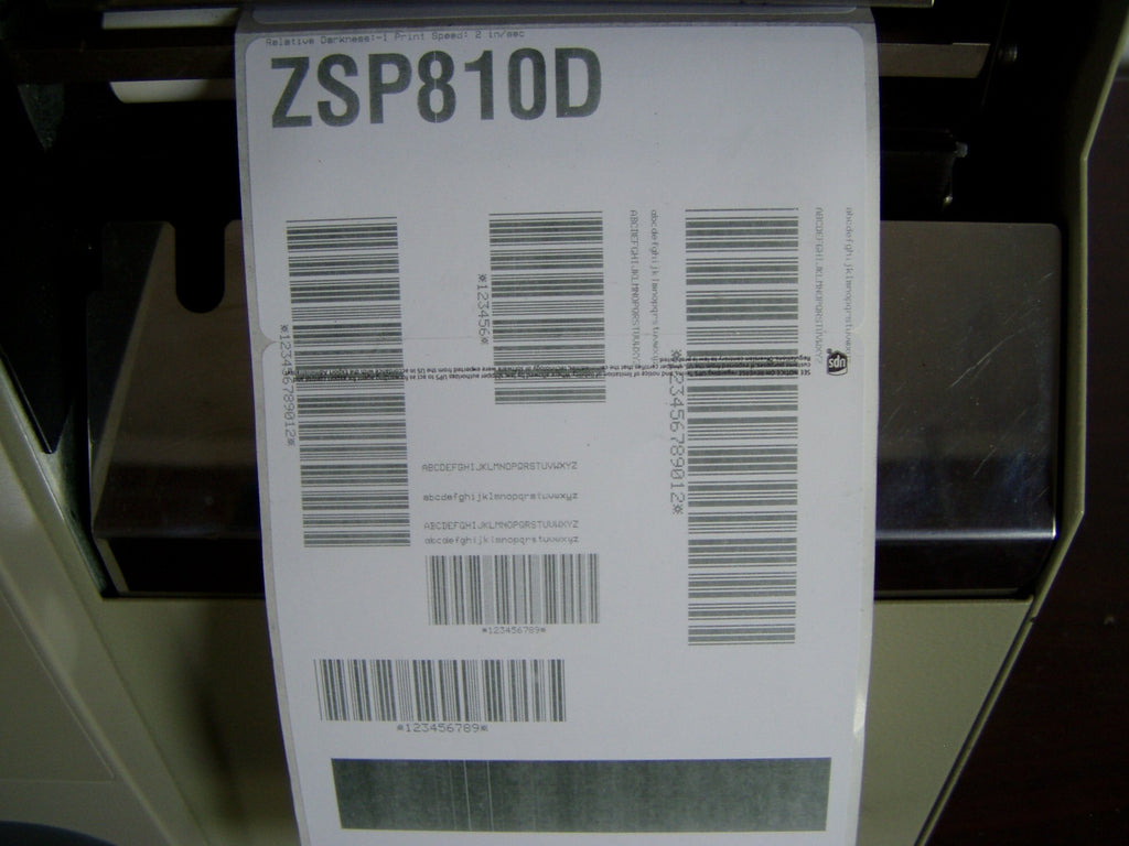 Zebra 105SL 10588-3004-0002 Thermal label Printer W/ Parallel, Serial l & Print