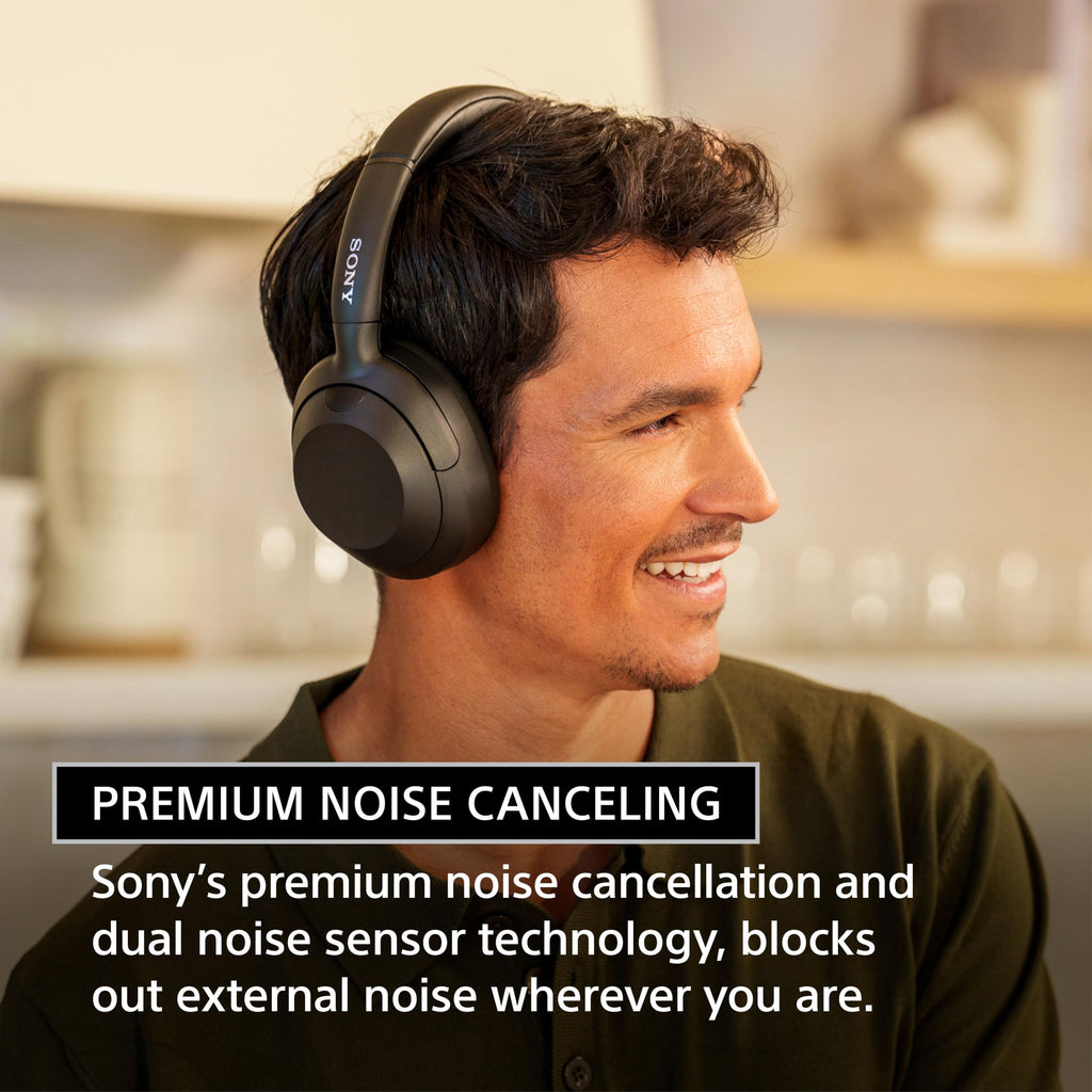 Sony ULT WEAR Over-Ear Noise Canceling Wireless Headphones, Off White