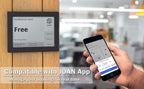 Joan 6 RE Black: Wireless E Ink Touch 6-Inch Display Meeting Scheduler - Smart Office Organizer, Calendar Sync