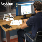 Brother DS-740D Duplex Compact Mobile Document Scanner