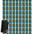 Fortress Electronic Wipes (25 ct, Pack of 72) Screen Cleaner Wipes for Tech