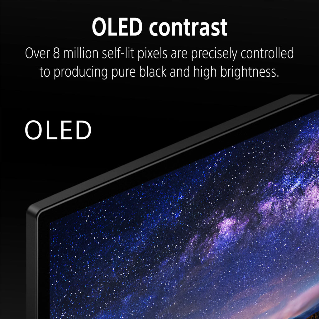 Sony 65 Inch BRAVIA 6 OLED 4K HDR Smart Google TV with Gemini (K-65A60)