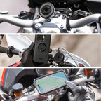 SP CONNECT Moto Bundle II AVM Xtreme | SPC+ |Compatible with iPhone 17 Pro/18 Pro | Phone Mount for Motorcycle | Motorcycle Phone Holder | Handlebars