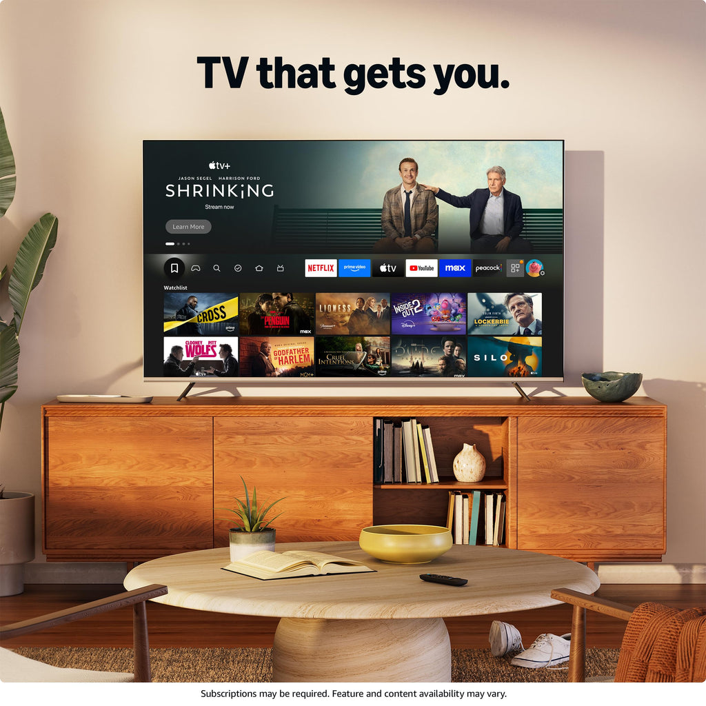 Hisense 40-Inch Class A4 Series FHD 1080p Smart Fire TV (40A4NF) - DTS Virtual: X, Slim Bezel Design, Alexa Built in, Streaming TV, Black