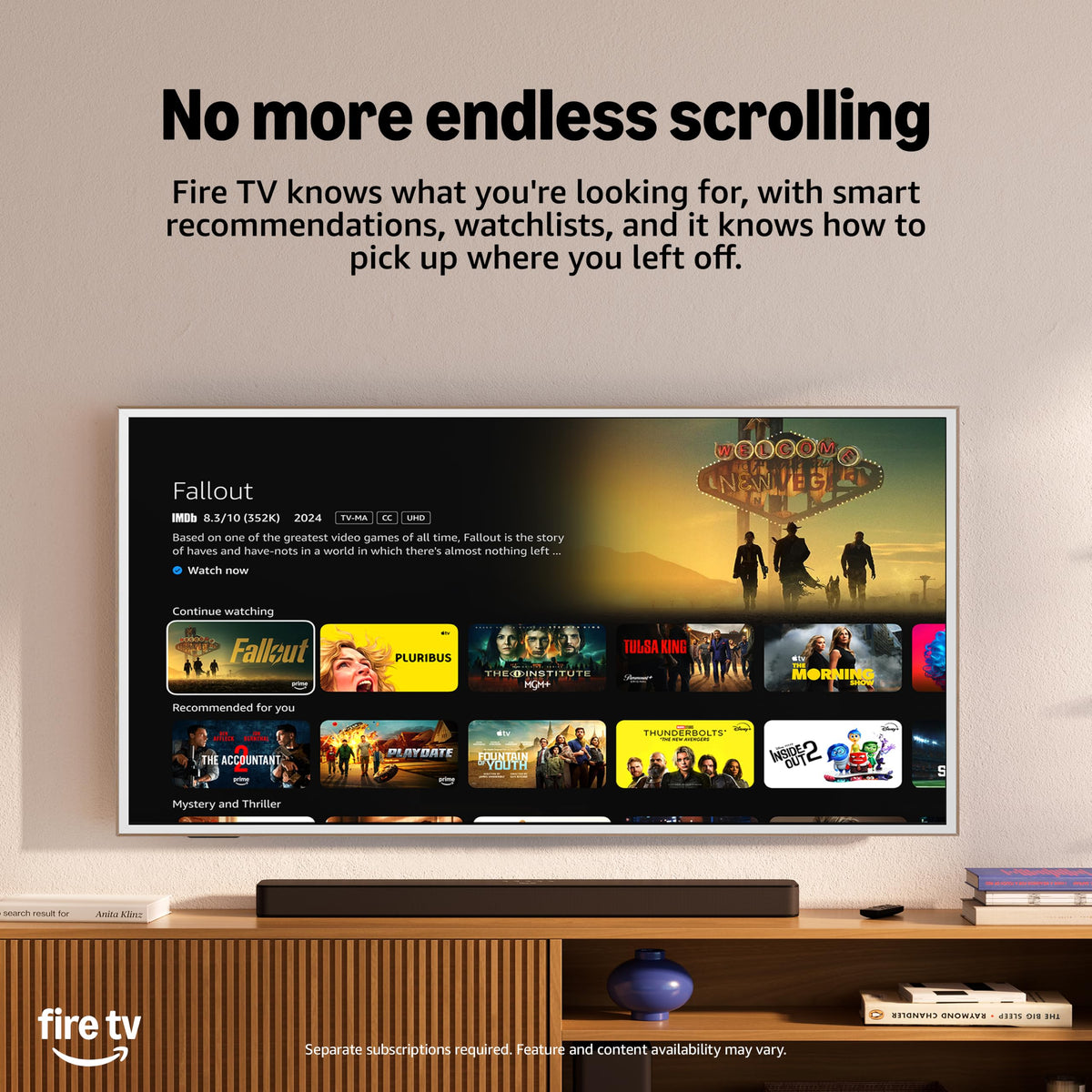 Toshiba 65" G700 Series ArtVision 4K UHD Smart Fire TV (65G700SU, 2026 New) - QLED, Native 165Hz, Art Gallery Mode, Anti-Glare Screen, REGZA Engine ZRi, DTS Virtual:X, Included Art Frame