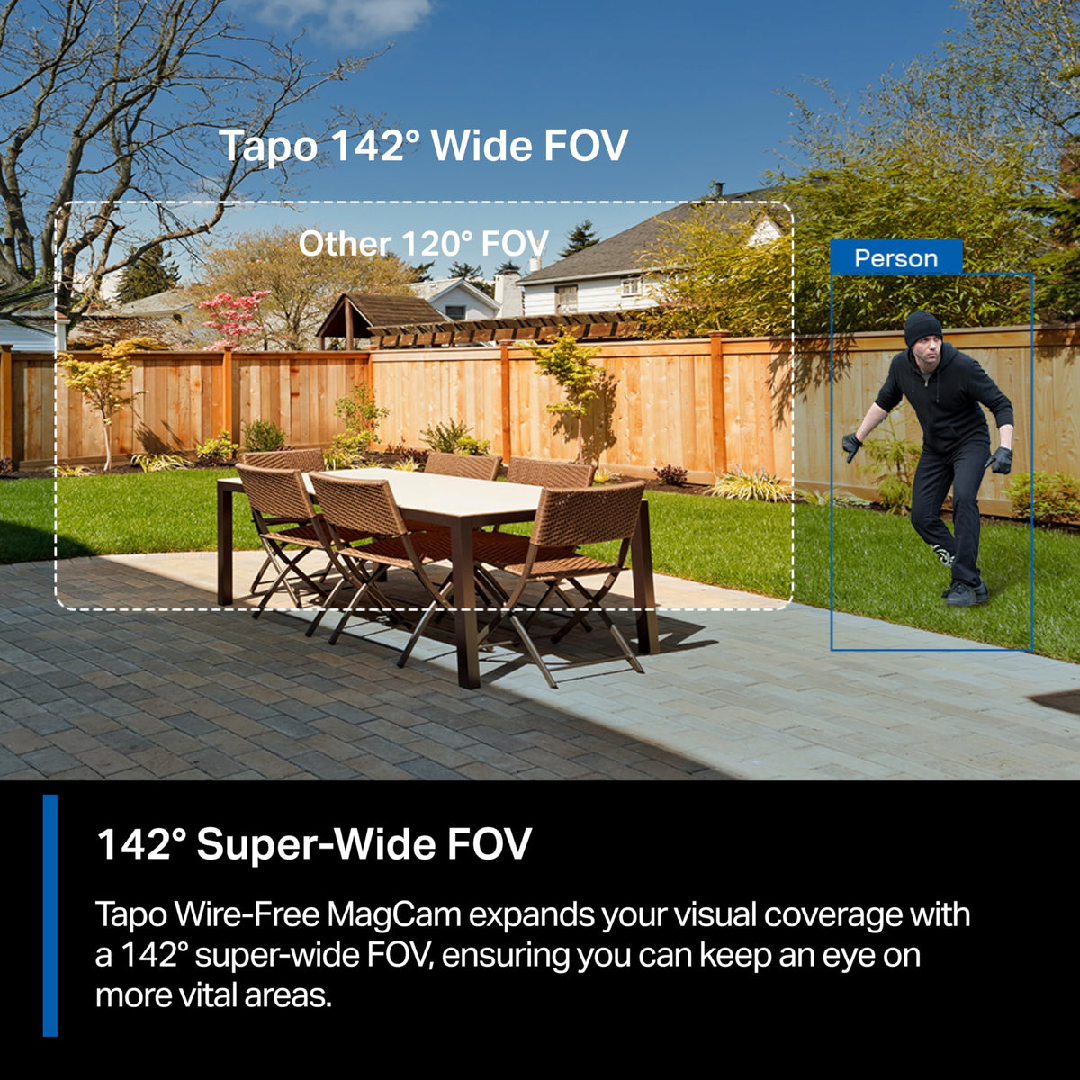 Tapo MagCam 2K+ Security Camera Wireless Outdoor, Battery, C425(2-Pack)