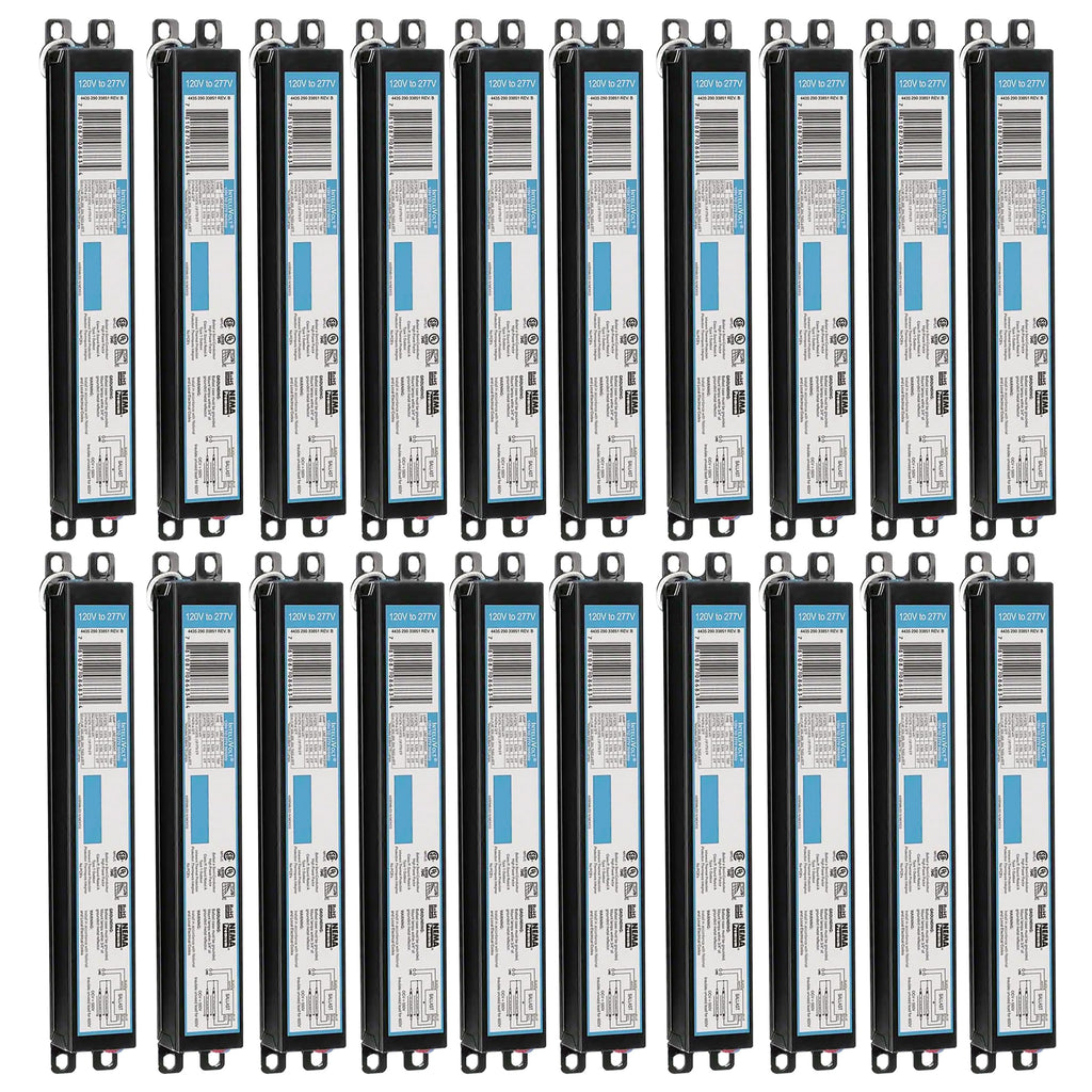 10 Pack 4 Lamp T8 Ballast, Replacement for ICN-4P32-N or SC