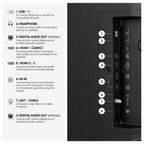 Hisense 50" Class E6SR Series Hi-QLED 4K UHD Smart Roku TV (50E6SR, 2026 Model) - Dolby Vision, Game Mode Plus, VRR, ALLM, DTS Virtual:X, Apple AirPlay, Compatible with Alexa and Google Assistant