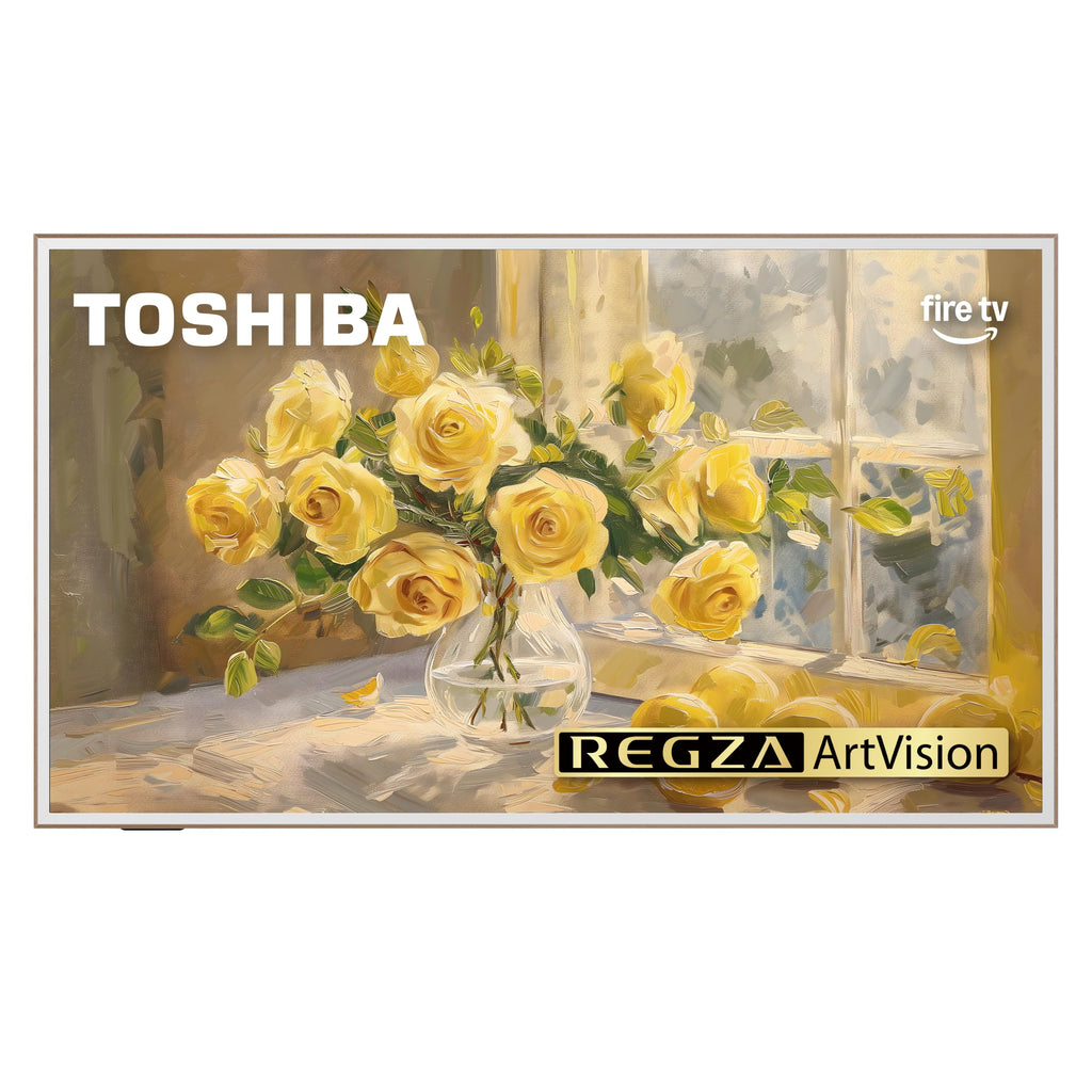 Toshiba 65" G700 Series ArtVision 4K UHD Smart Fire TV (65G700SU, 2026 New) - QLED, Native 165Hz, Art Gallery Mode, Anti-Glare Screen, REGZA Engine ZRi, DTS Virtual:X, Included Art Frame