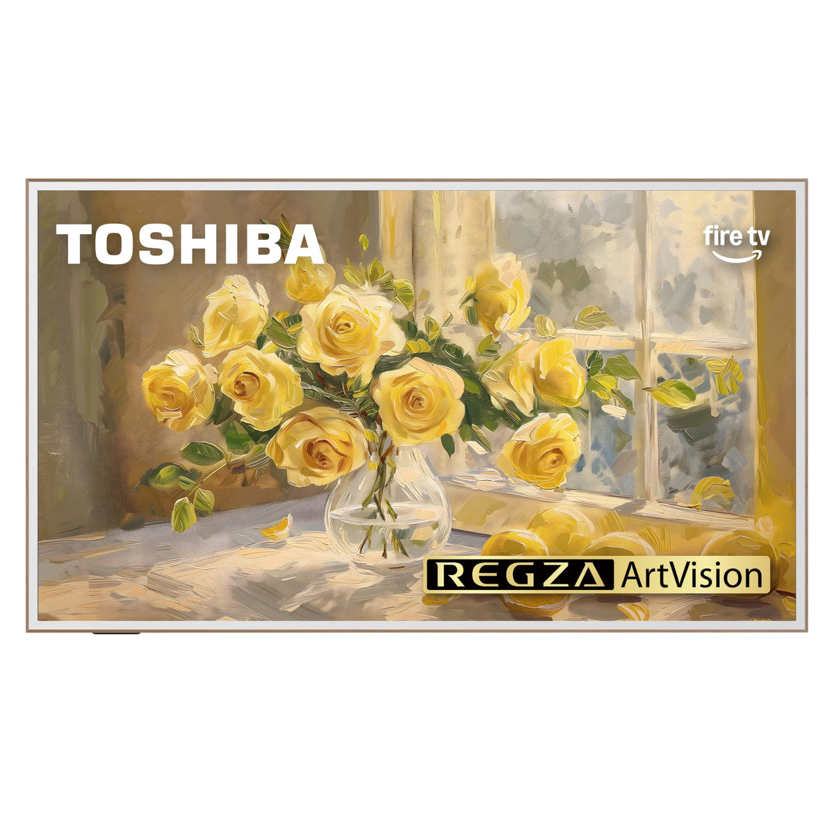 Toshiba 65" G700 Series ArtVision 4K UHD Smart Fire TV (65G700SU, 2026 New) - QLED, Native 165Hz, Art Gallery Mode, Anti-Glare Screen, REGZA Engine ZRi, DTS Virtual:X, Included Art Frame