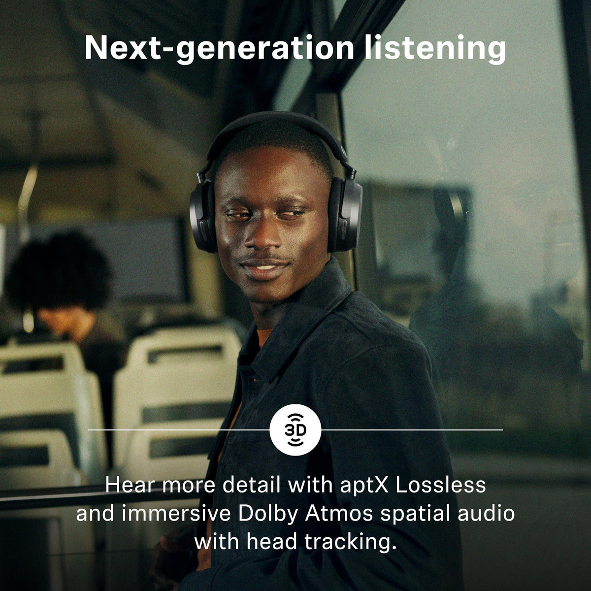 Sennheiser Momentum 5 Wireless Headphones, ANC, 56 Hr Battery, White