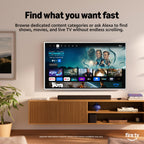 Toshiba 65" G700 Series ArtVision 4K UHD Smart Fire TV (65G700SU, 2026 New) - QLED, Native 165Hz, Art Gallery Mode, Anti-Glare Screen, REGZA Engine ZRi, DTS Virtual:X, Included Art Frame
