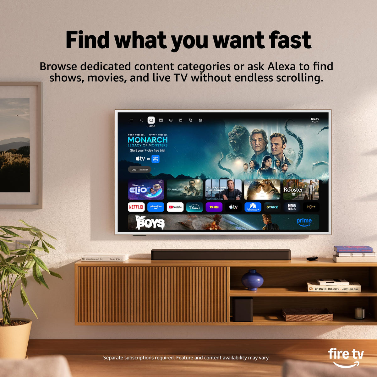 Toshiba 65" G700 Series ArtVision 4K UHD Smart Fire TV (65G700SU, 2026 New) - QLED, Native 165Hz, Art Gallery Mode, Anti-Glare Screen, REGZA Engine ZRi, DTS Virtual:X, Included Art Frame