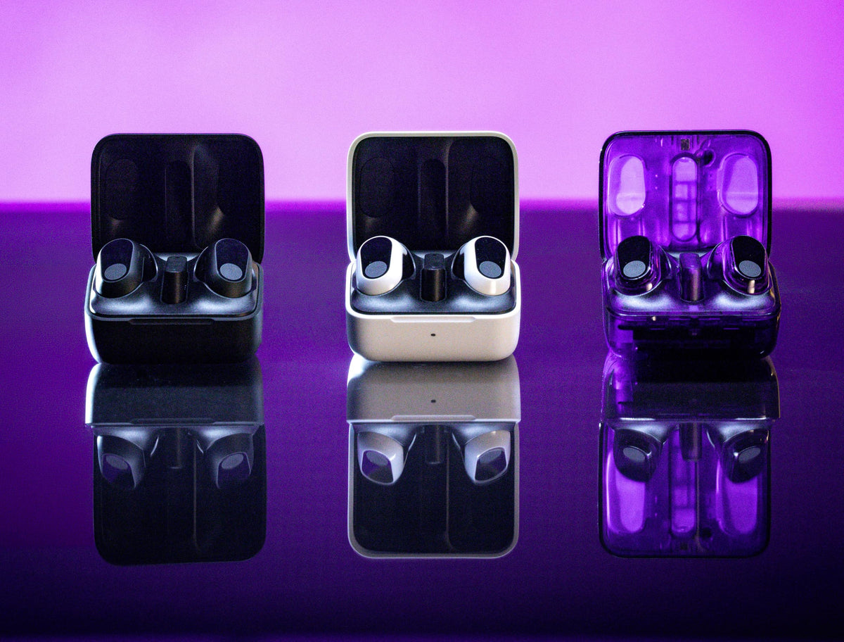 Sony INZONE Buds Wireless Noise Cancelling Gaming Earbuds, Glass Purple