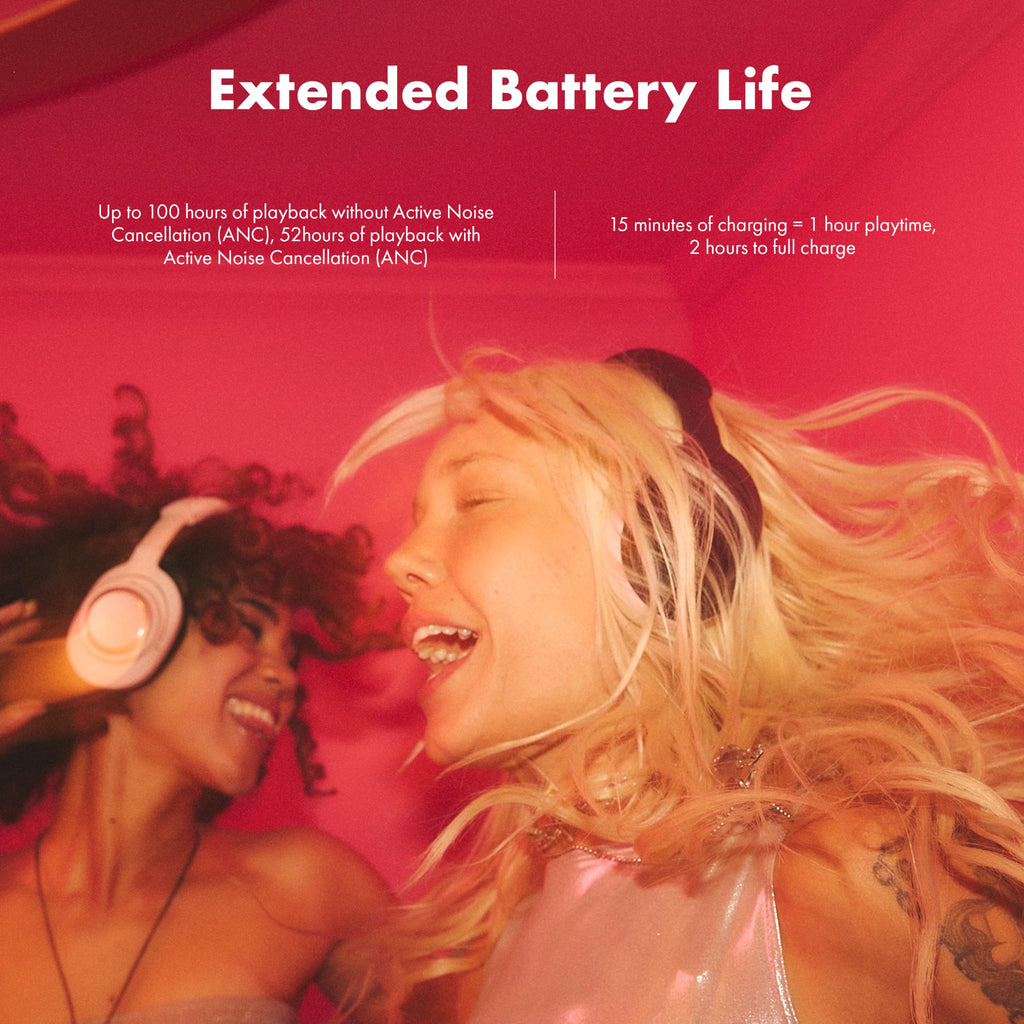 Fender Audio Mix Over Ear Wireless Headphones w/Active Noise Cancellation