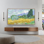 Hisense 55“ Hi-QLED S7 CanvasTV Series 4K UHD Art Google Smart TV (55S7SG, 2026 New) - 144Hz, Art Mode, Anti-Glare Panel, Dolby Vision HDR, Hi-Matte Display, Frame & UltraSlim Wall Mount Included